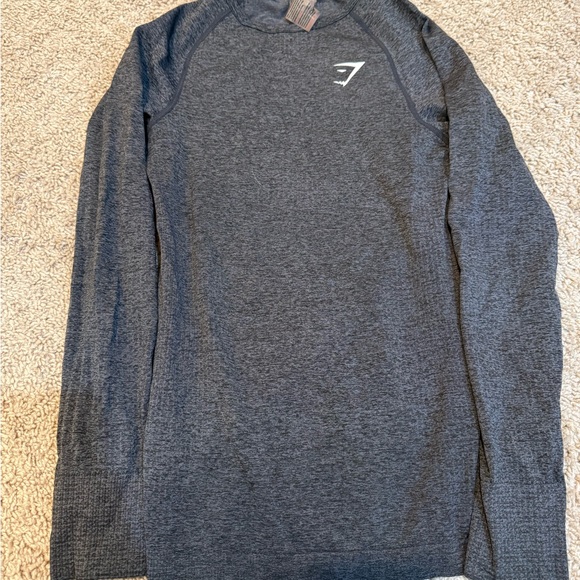 Gymshark Tops - Gymshark Gray Long Sleeve